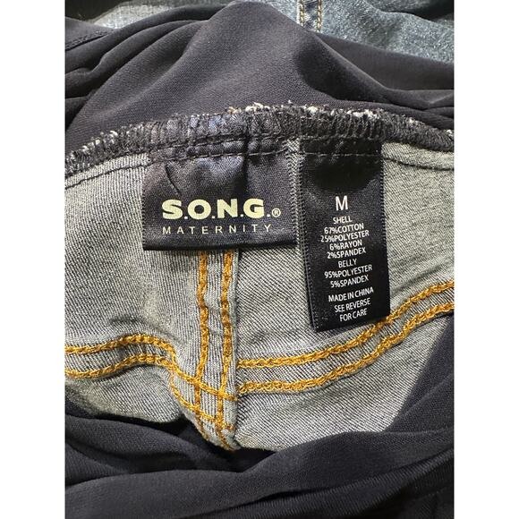 S.O.N.G Maternity Jeans Short Mediun - Picture 5 of 5